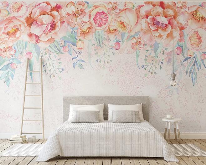 3D Rose Flower WC945 Wall Murals