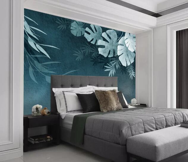 3D Leaf Grass WC1987 Wall Murals