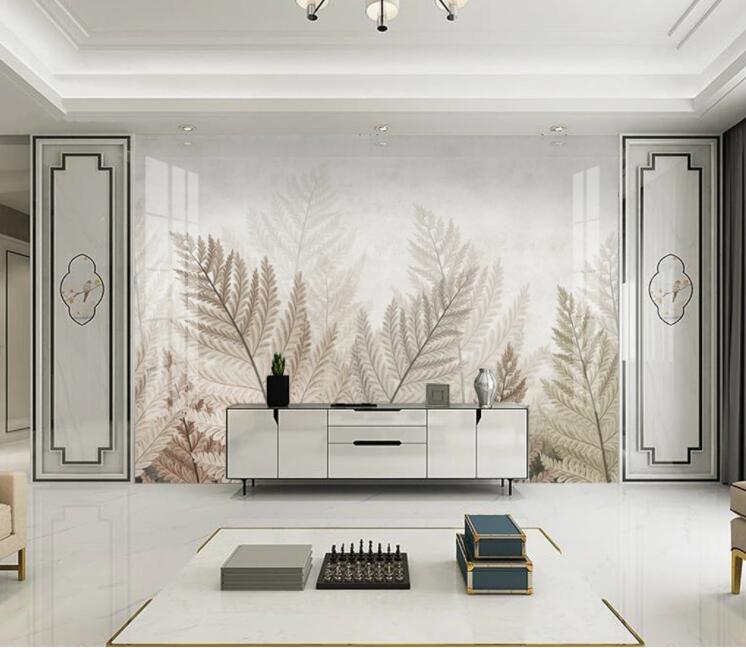 3D Dead Leaves WC2441 Wall Murals