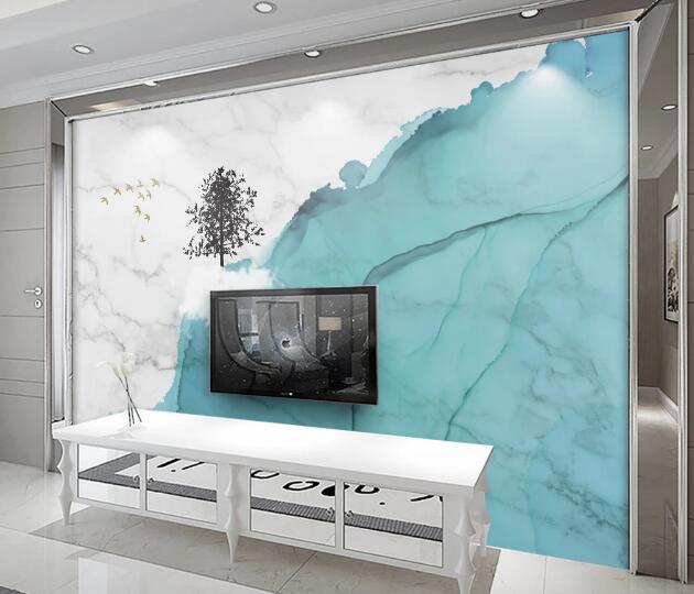 3D Black Tree Goose WC2742 Wall Murals