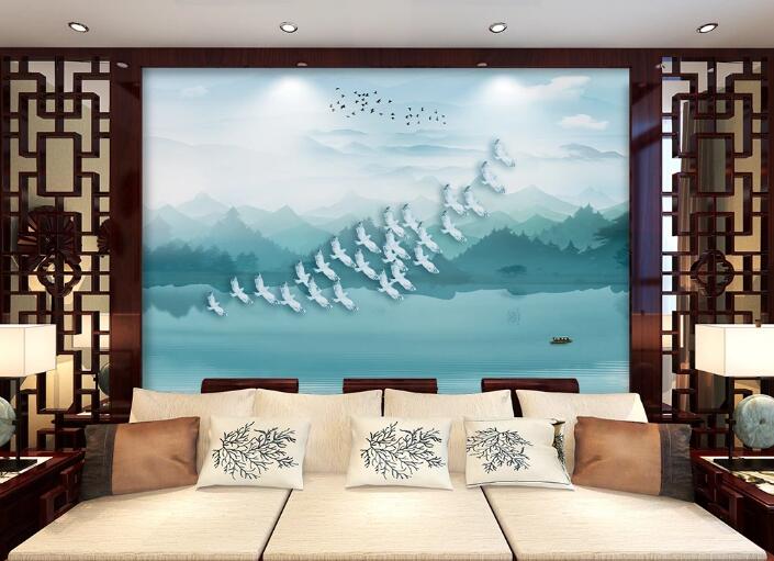 3D Wild Goose WC1526 Wall Murals