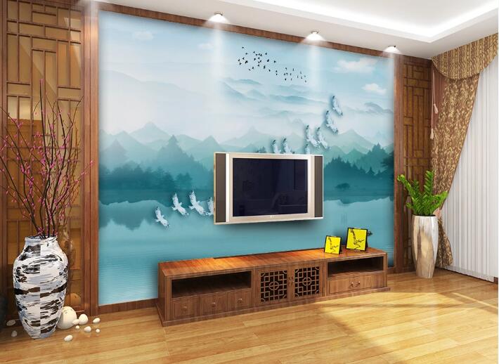 3D Wild Goose WC1526 Wall Murals