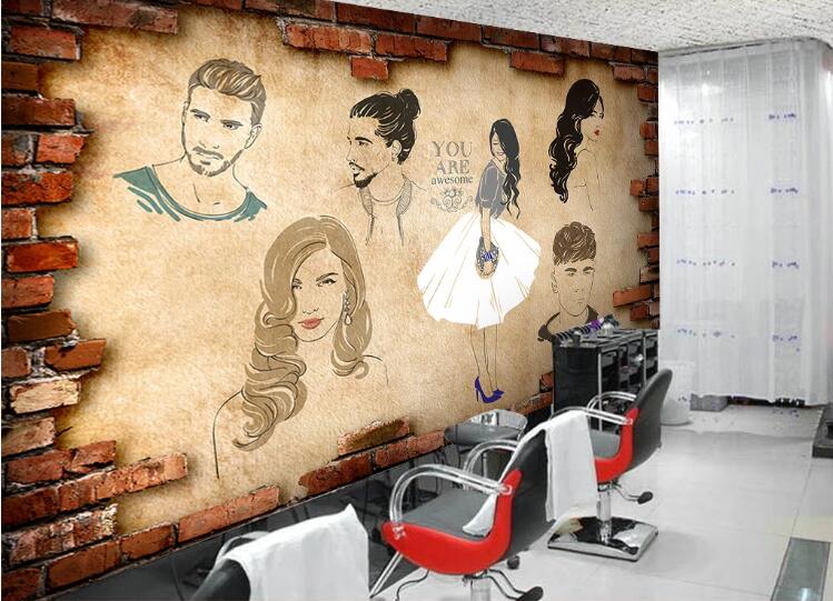 3D Signature Hairstyle 1510 Wall Murals