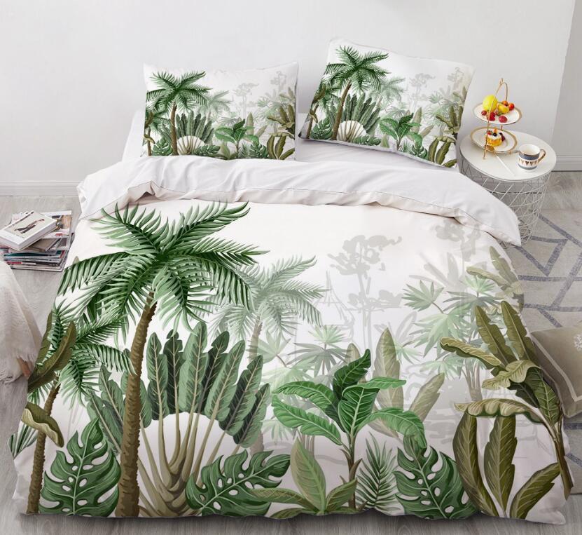 3D Jungle 77162 Bed Pillowcases Quilt
