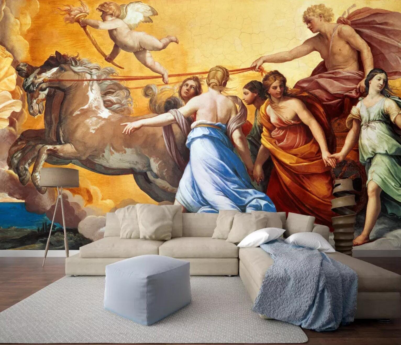 3D Angel Horse 1501 Wall Murals Wallpaper AJ Wallpaper 2 