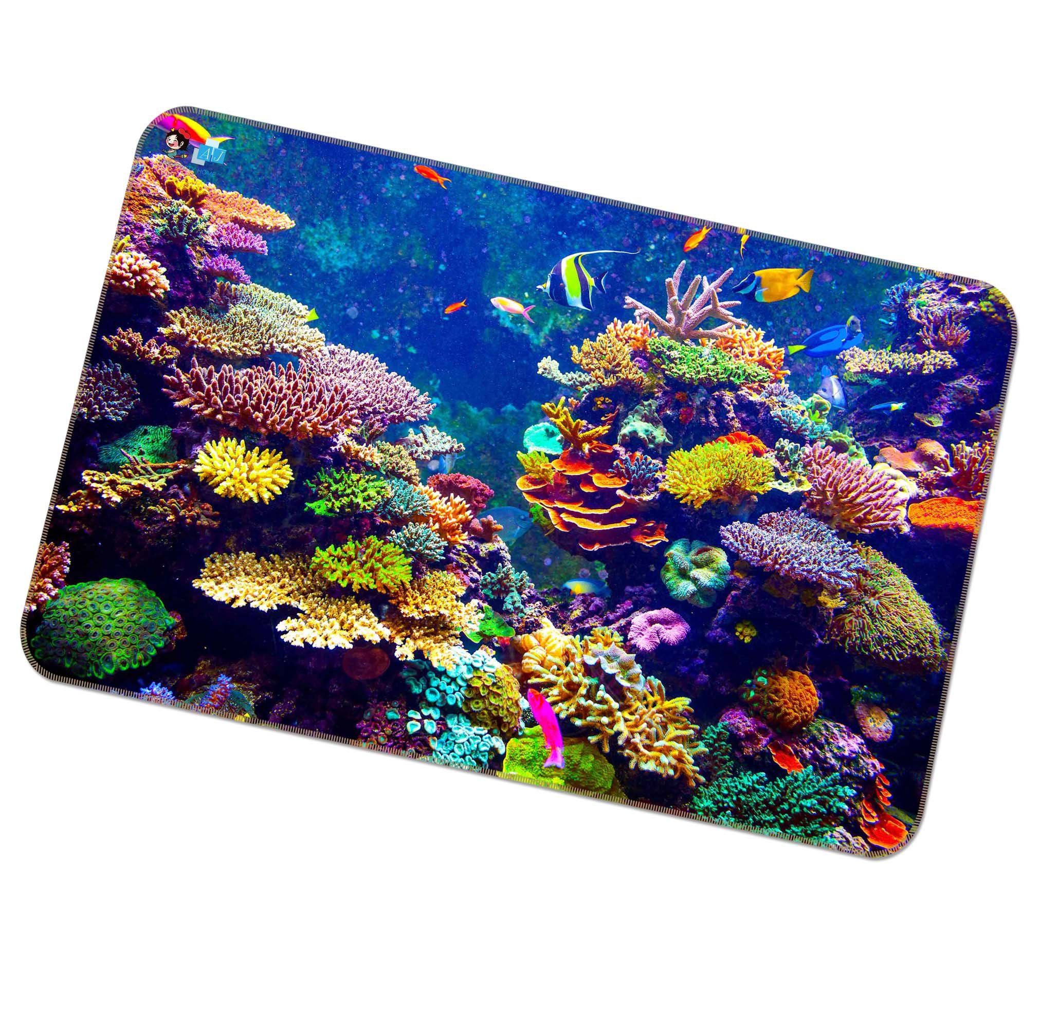 3D Deep Sea Coral 381 Non Slip Rug Mat Mat AJ Creativity Home 