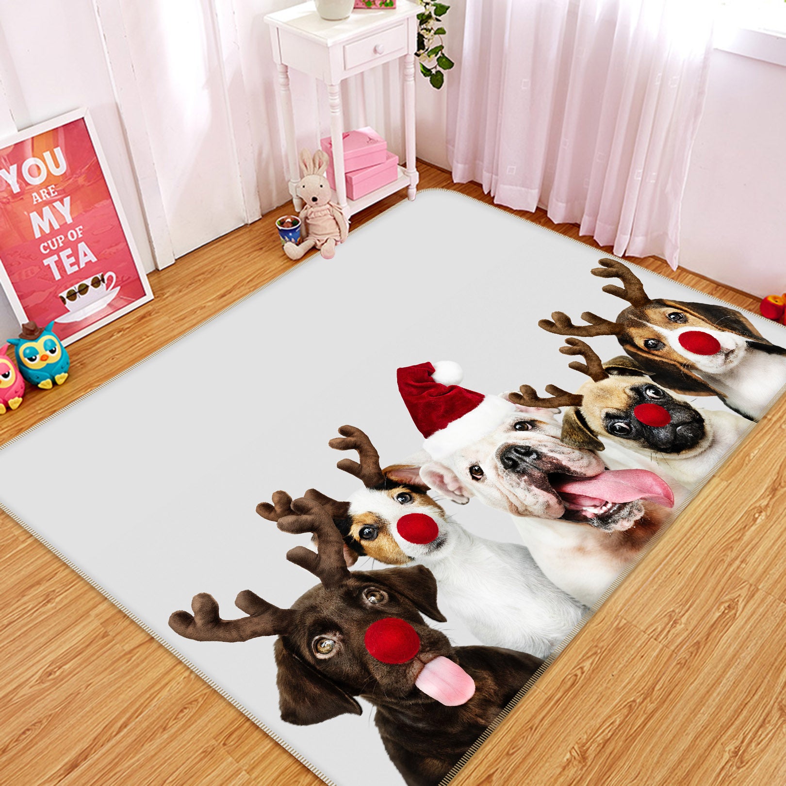 3D Dog 68233 Animal Non Slip Rug Mat