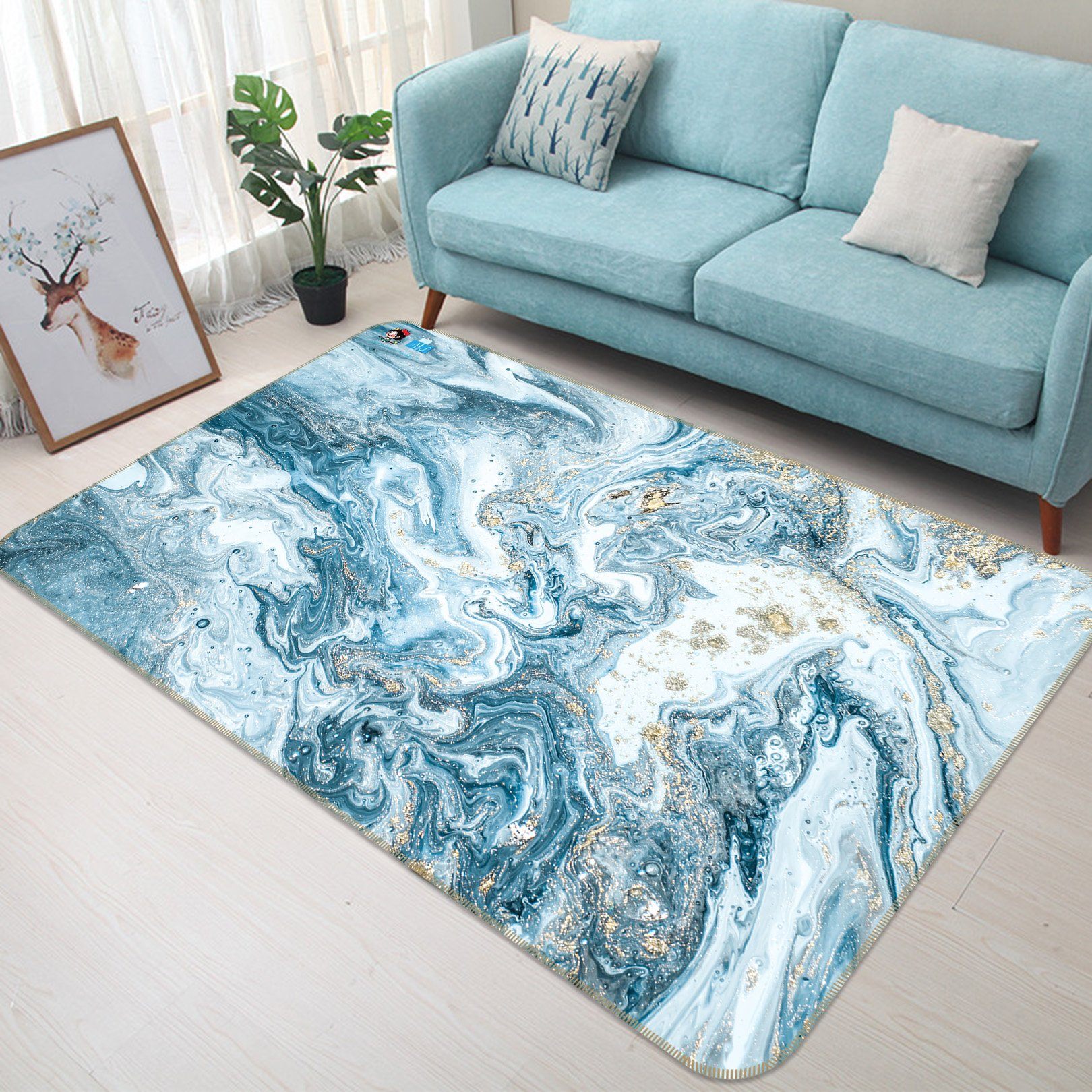 3D Abstract Painting 61 Non Slip Rug Mat Mat AJ Creativity Home 