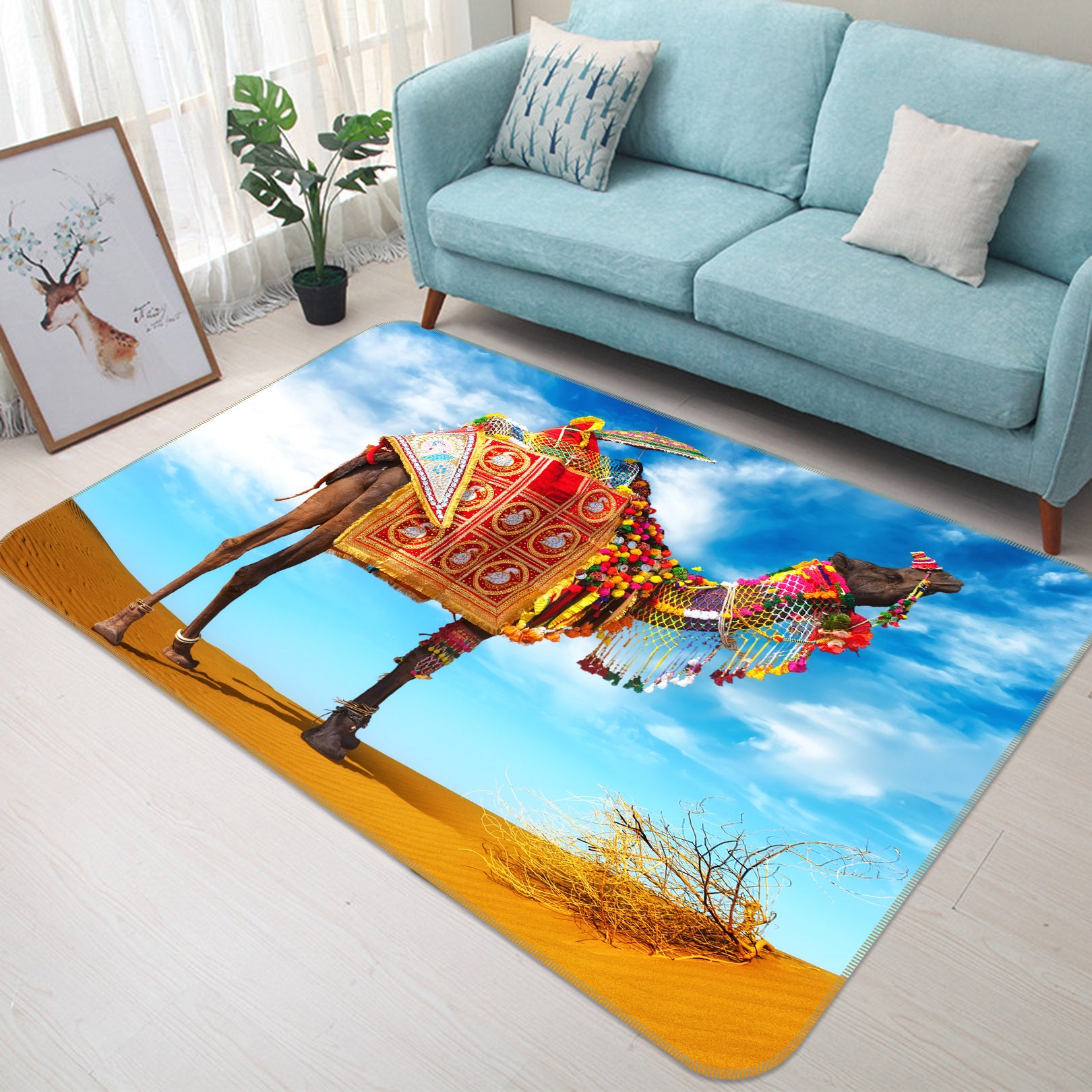 3D Camel 69013 Animal Non Slip Rug Mat