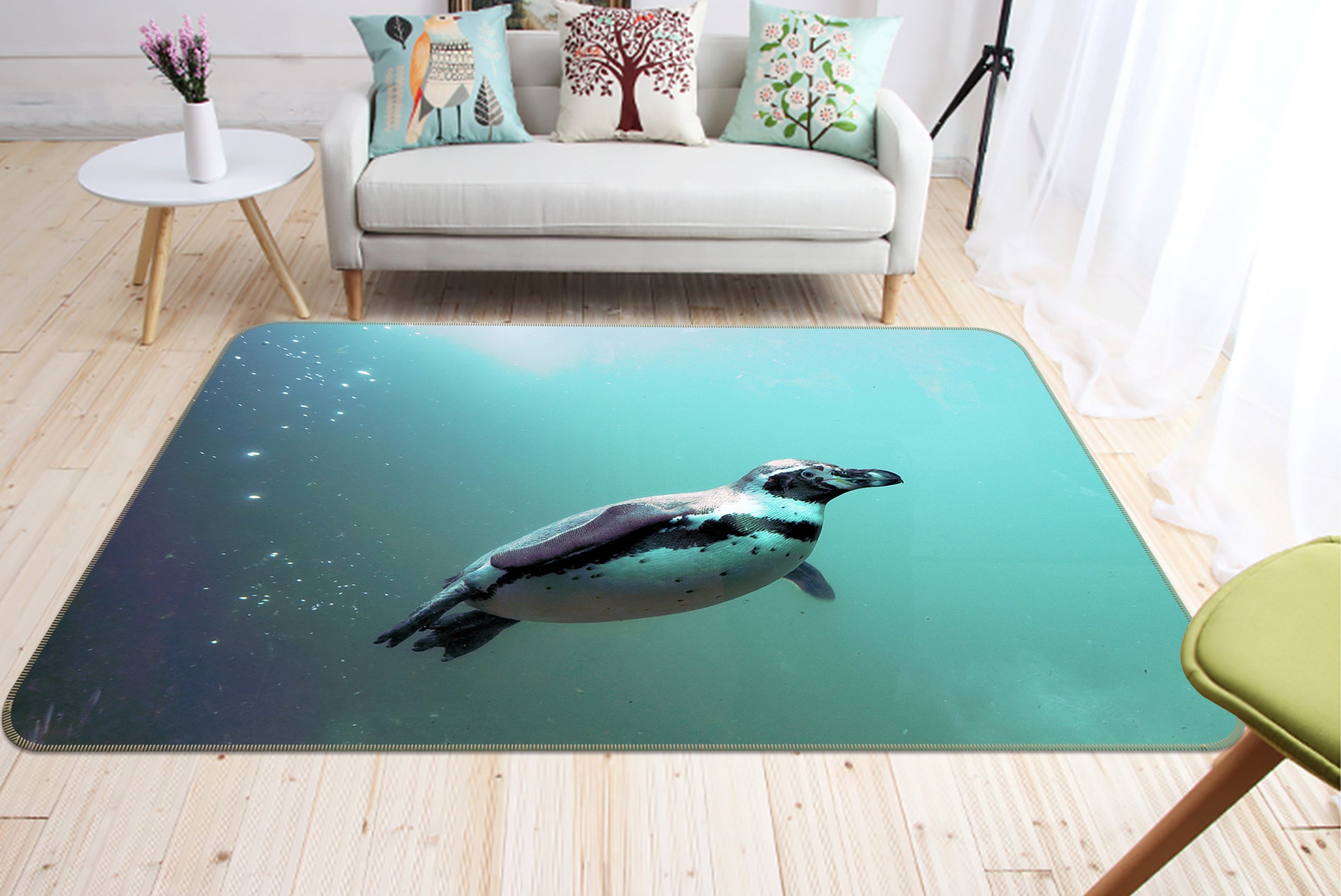 3D Penguin 82140 Animal Non Slip Rug Mat