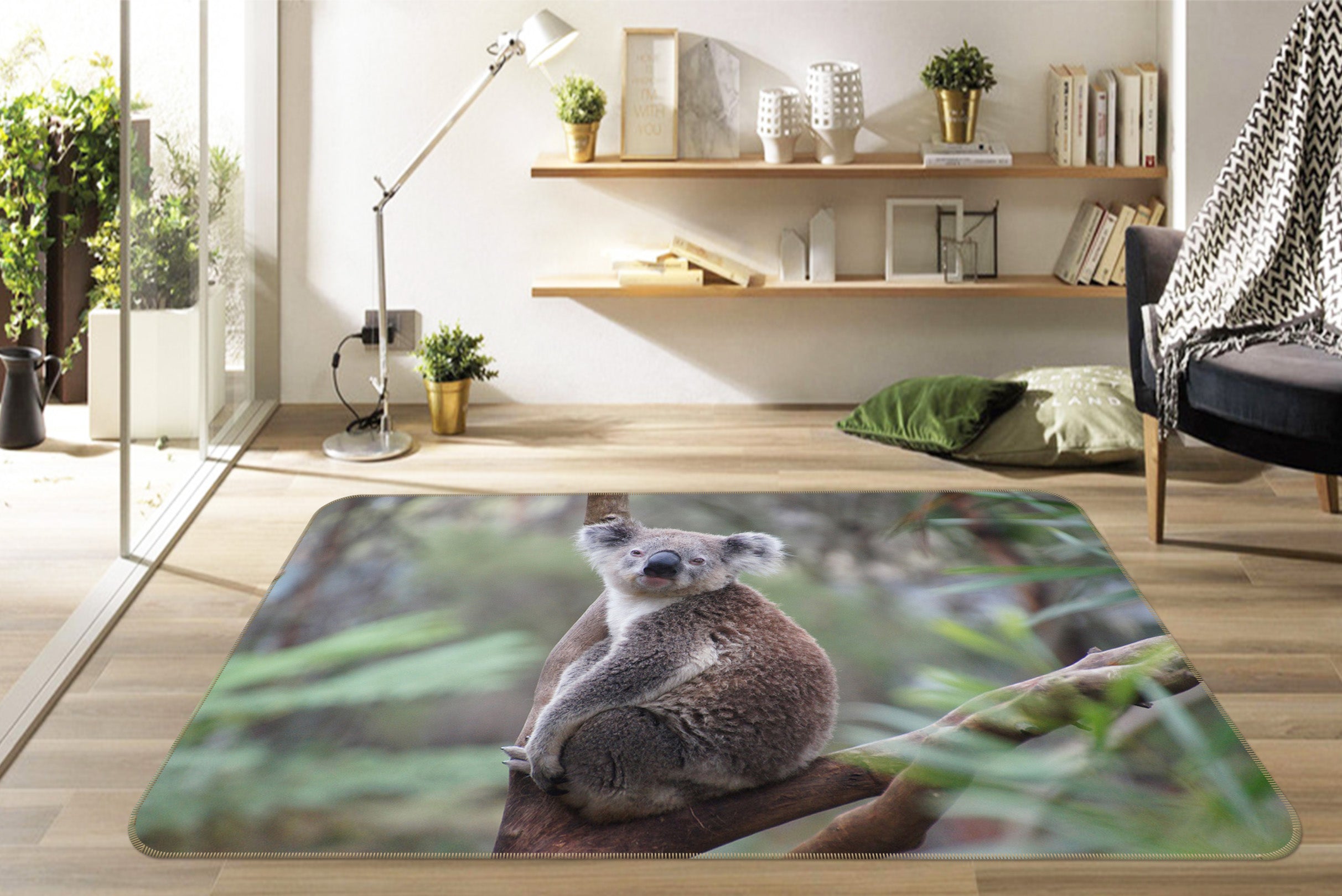 3D Koala 82125 Animal Non Slip Rug Mat