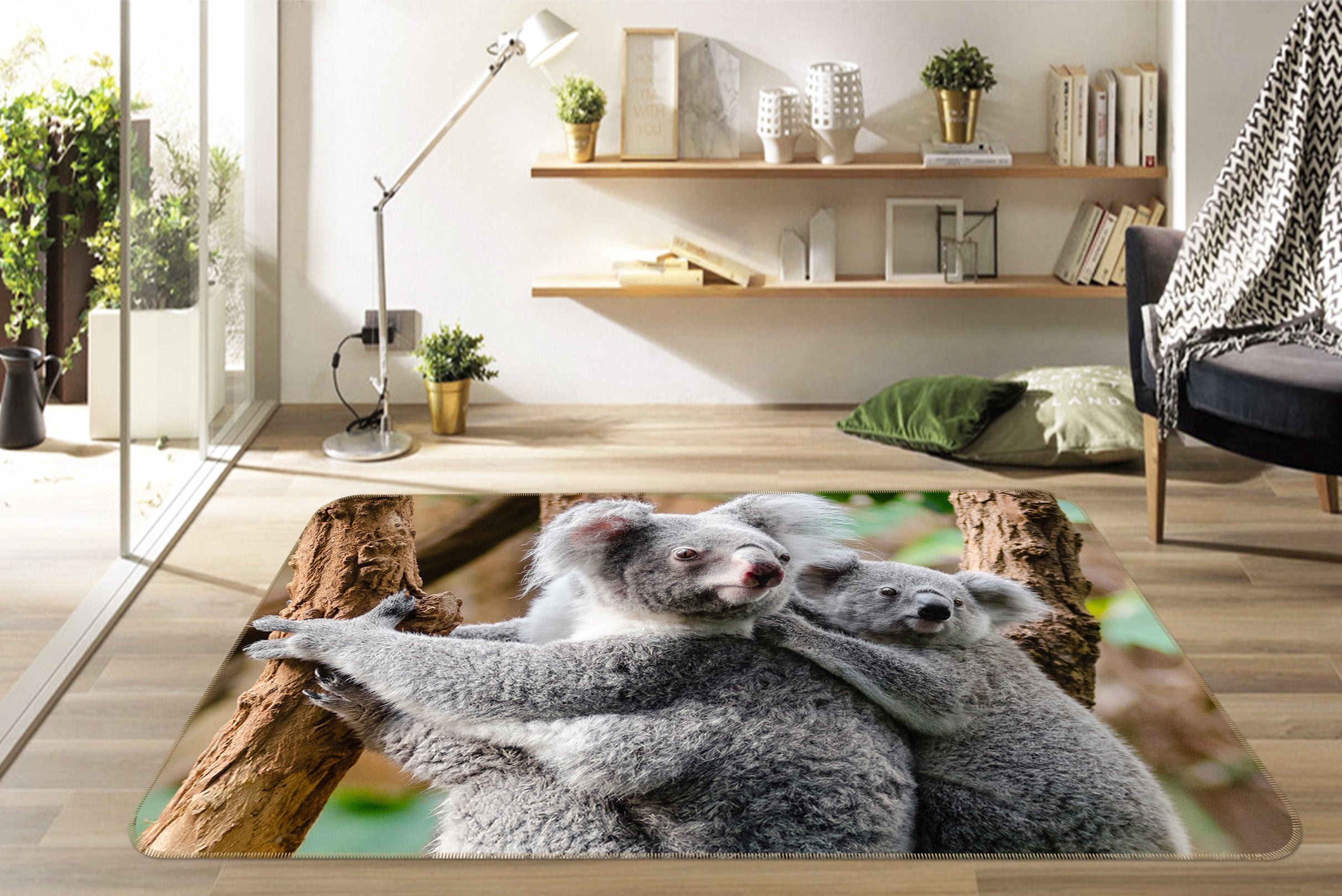 3D Koala 82079 Animal Non Slip Rug Mat