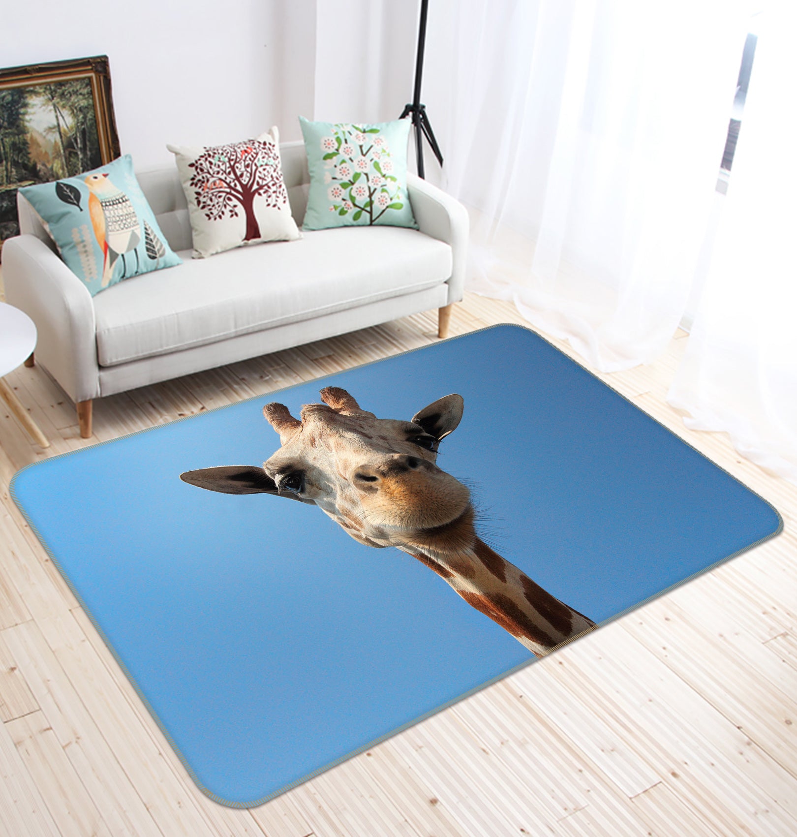 3D Giraffe 82109 Animal Non Slip Rug Mat