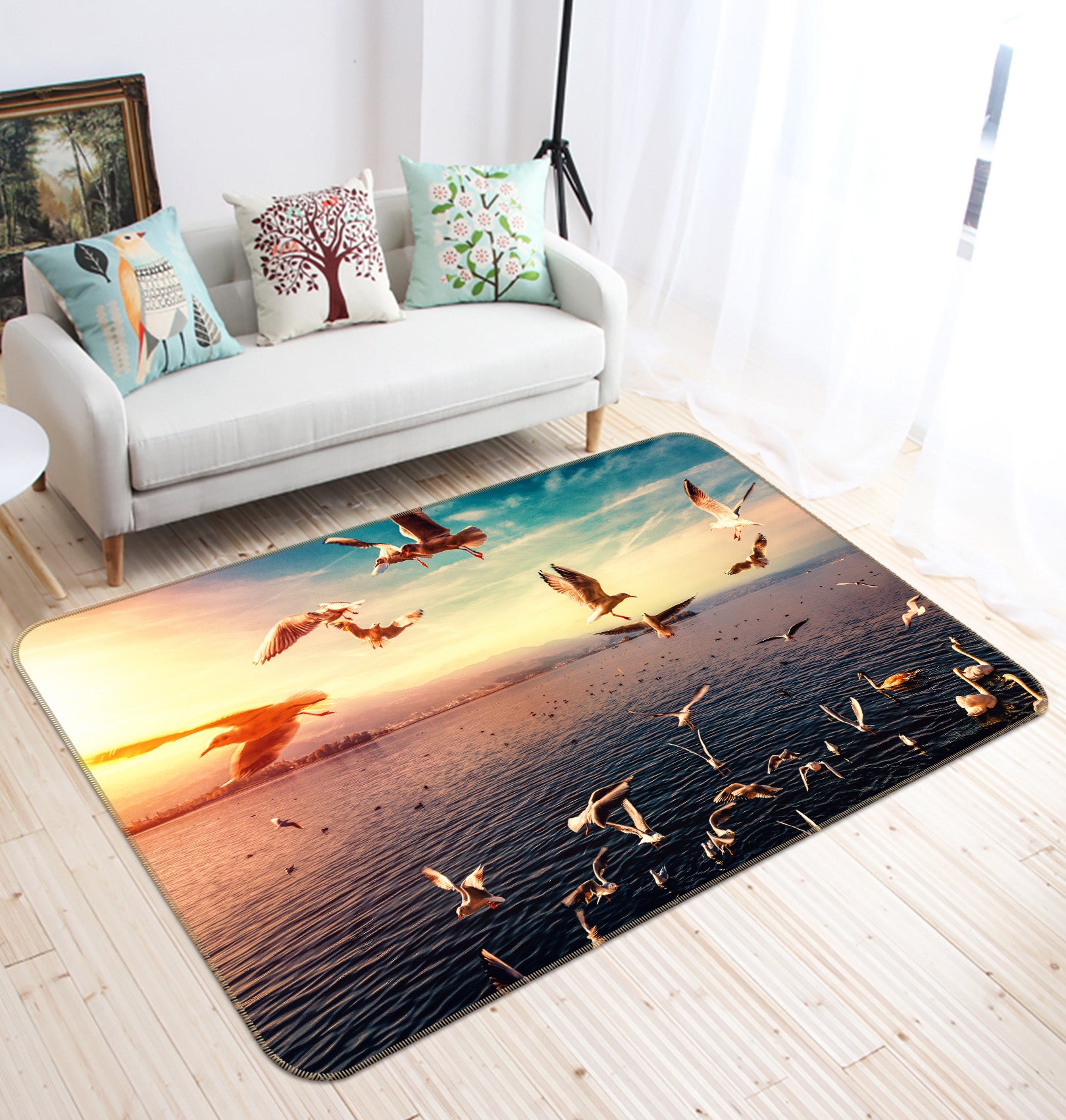 3D Sea Gull 68185 Animal Non Slip Rug Mat