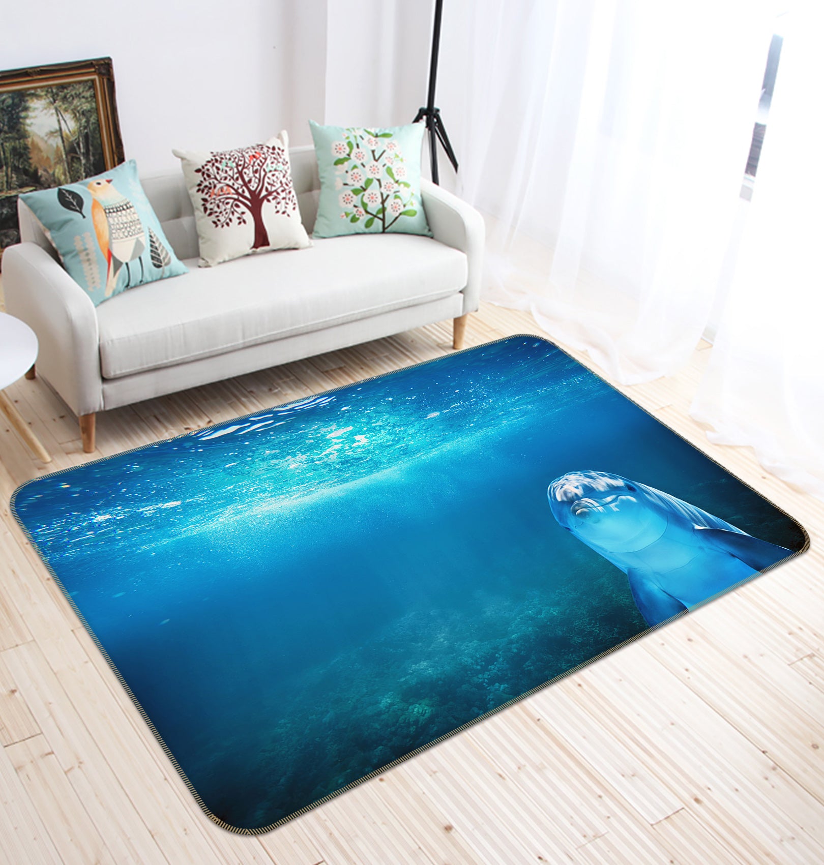 3D Sea Turtle 82148 Animal Non Slip Rug Mat