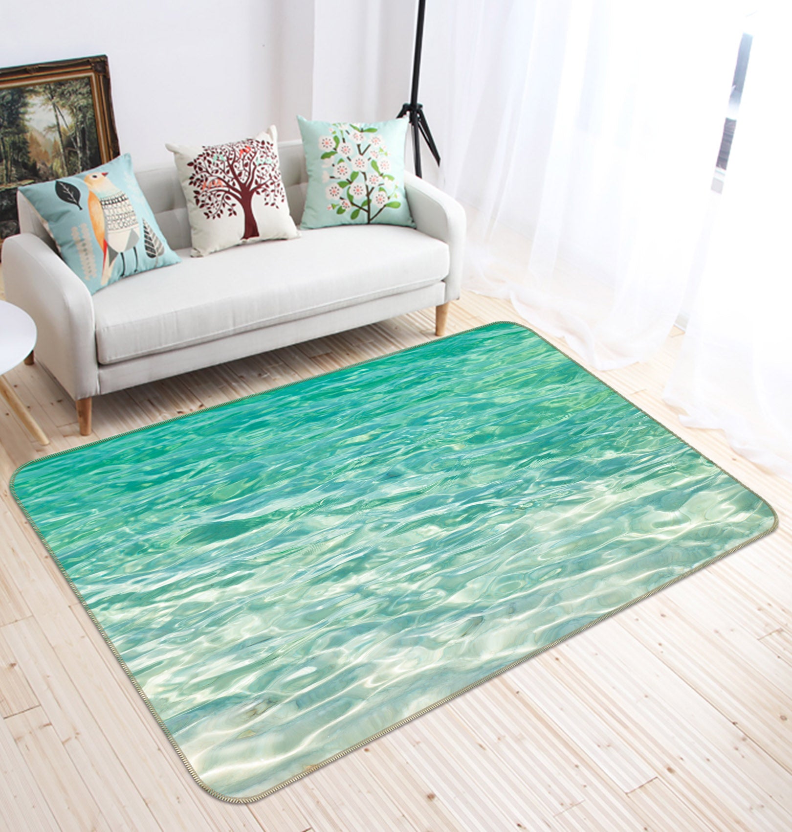 3D Ocean 83239 Assaf Frank Rug Non Slip Rug Mat