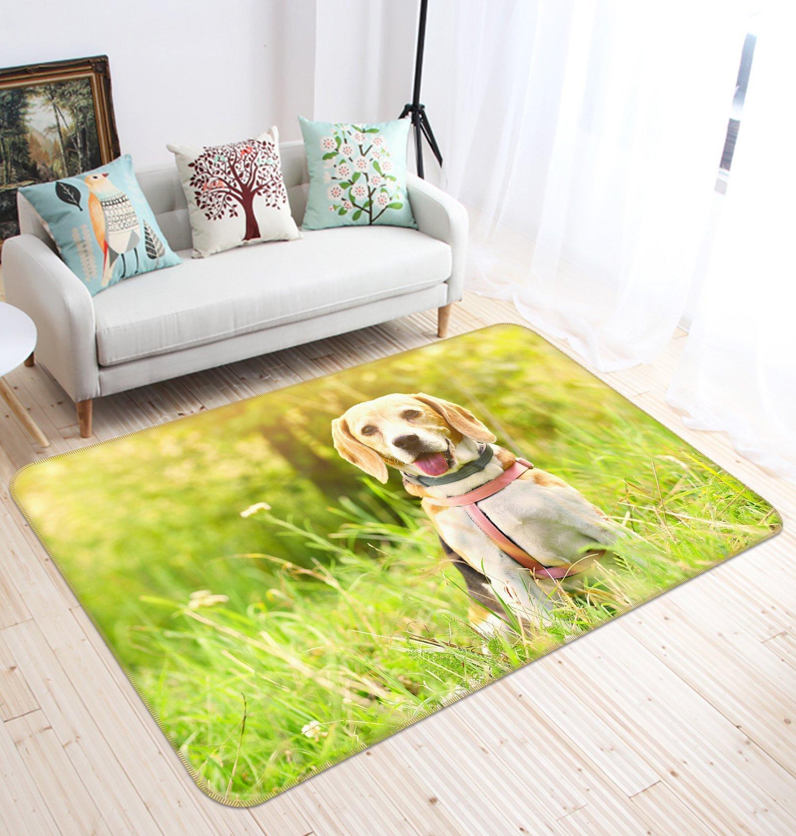 3D Sunshine Puppy 587 Animal Non Slip Rug Mat Mat AJ Creativity Home 