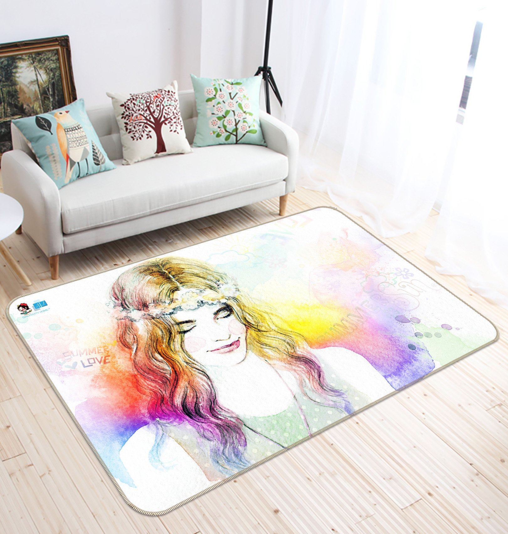 3D Painting Coveted 512 Non Slip Rug Mat Mat AJ Creativity Home 