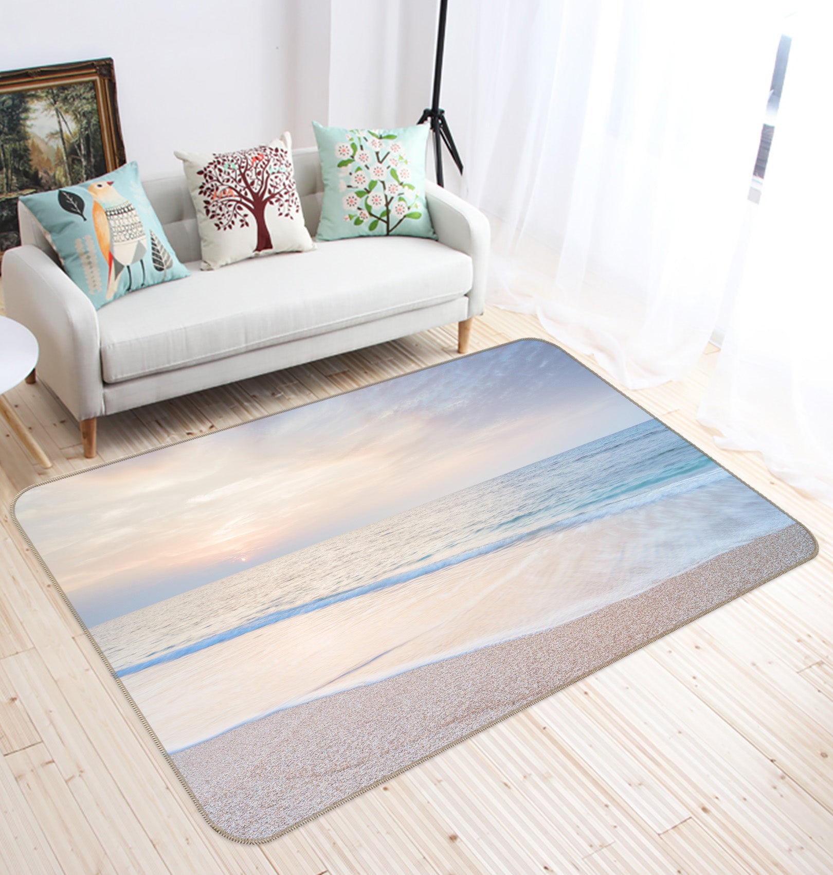 3D Seaside 83242 Assaf Frank Rug Non Slip Rug Mat