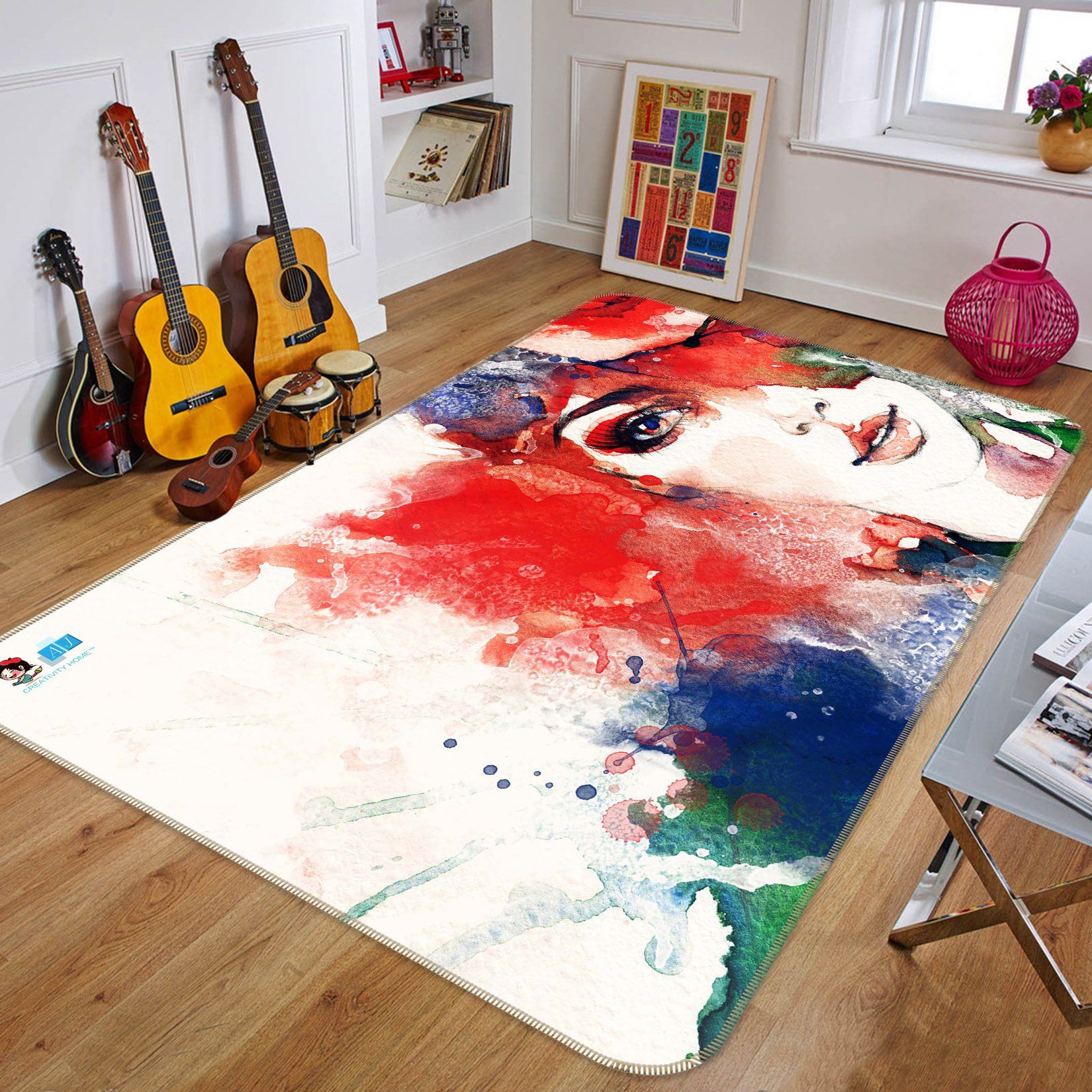 3D Painting Woman 511 Non Slip Rug Mat Mat AJ Creativity Home 