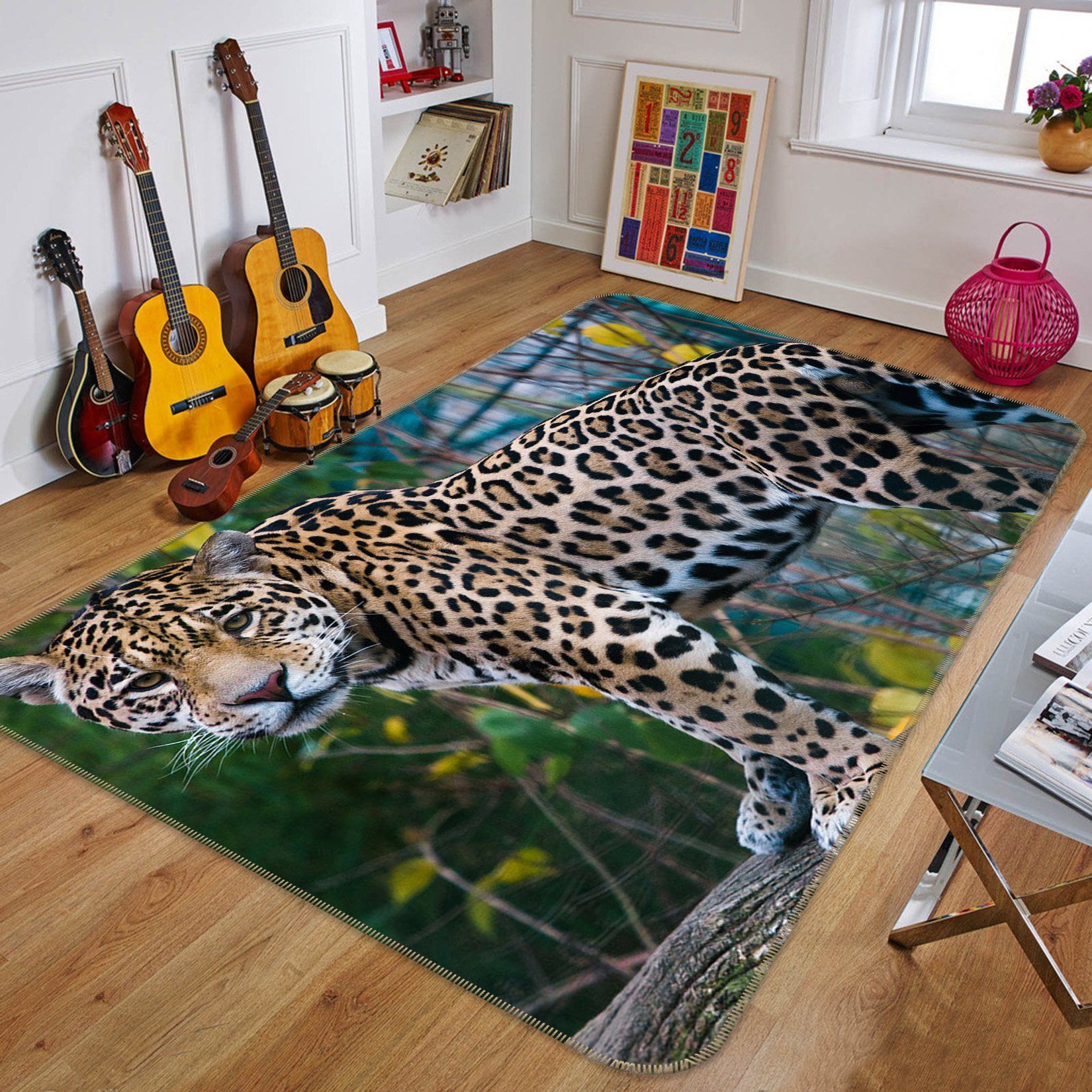 3D Tiger World 559 Animal Non Slip Rug Mat Mat AJ Creativity Home 