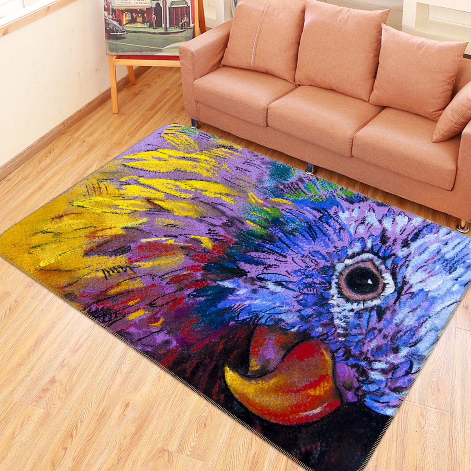 3D Bird 68239 Animal Non Slip Rug Mat