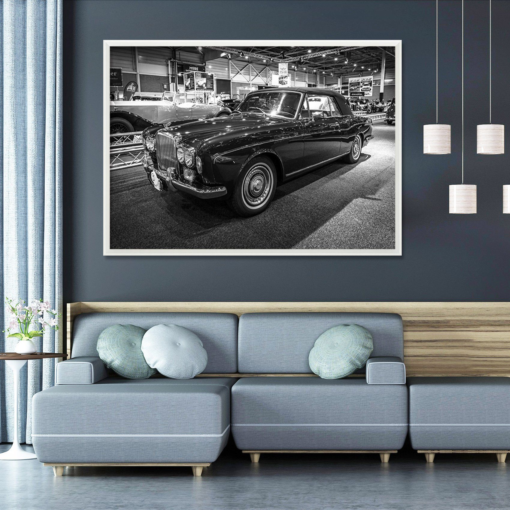 3D Luxury Cars 197 Fake Framed Print Painting Wallpaper AJ Creativity Home 