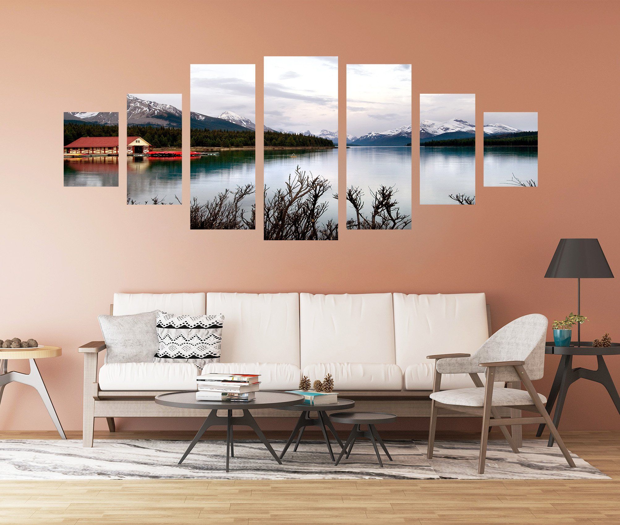 3D Peaceful Nature 101 Unframed Print Wallpaper Wallpaper AJ Wallpaper 