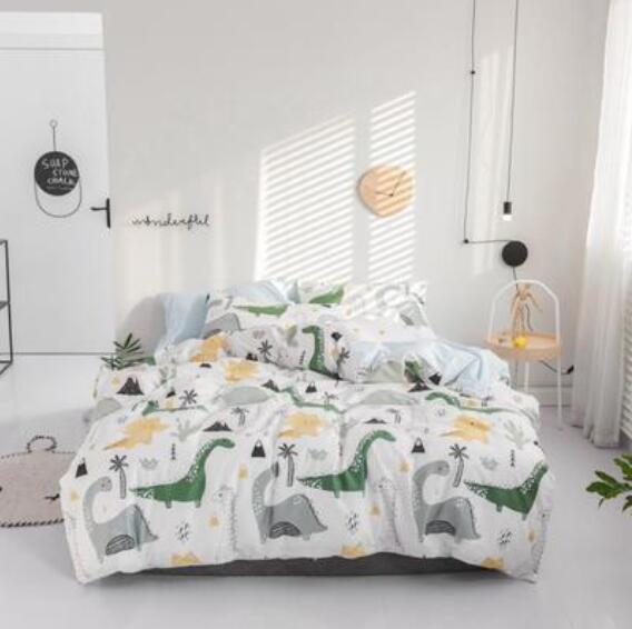 3D Dinosaur Pattern 15139 Bed Pillowcases Quilt