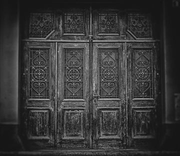 3D Vintage Door 650 Wallpaper AJ Wallpaper 