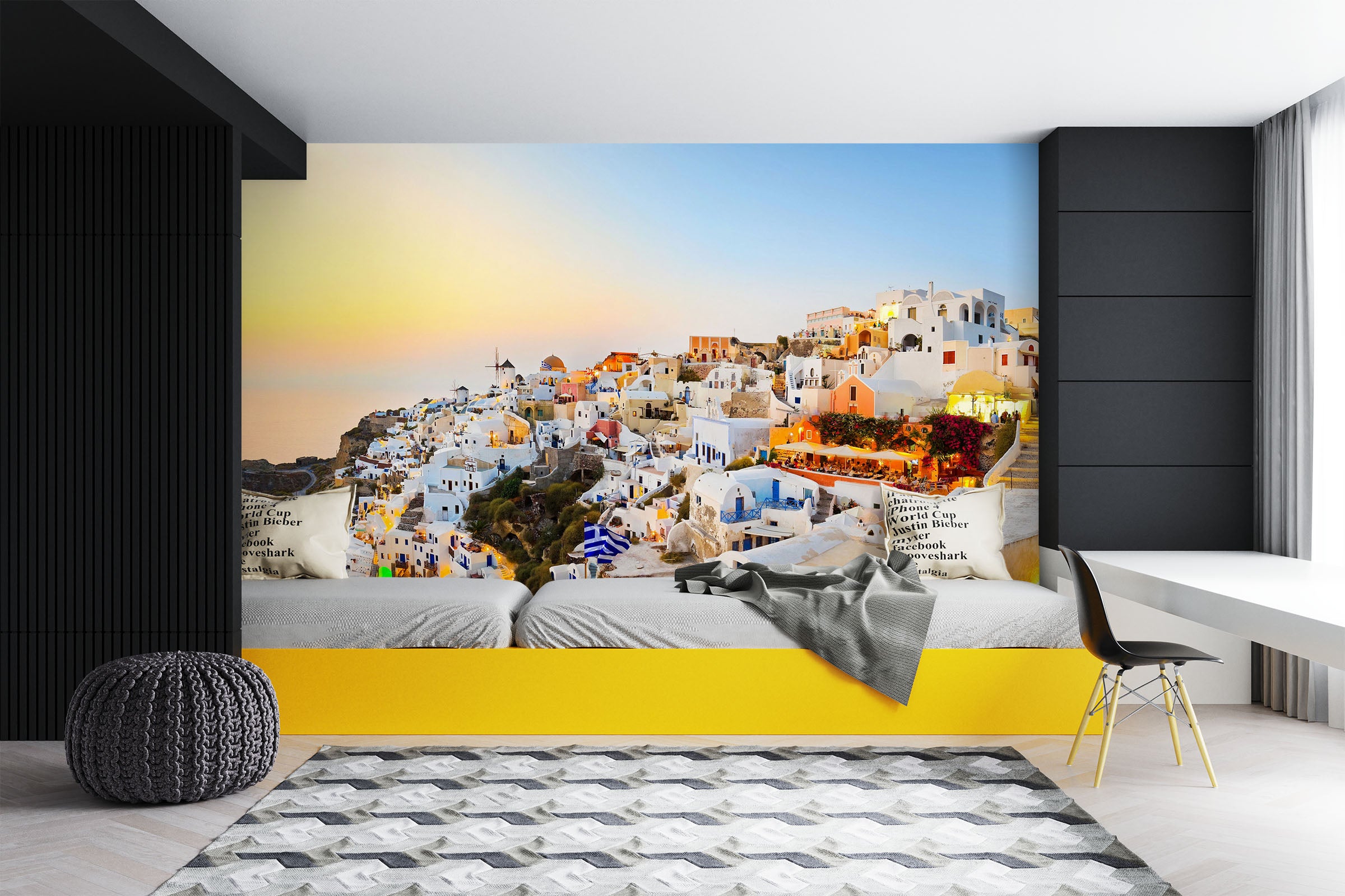 3D Houses 58117 Wall Murals