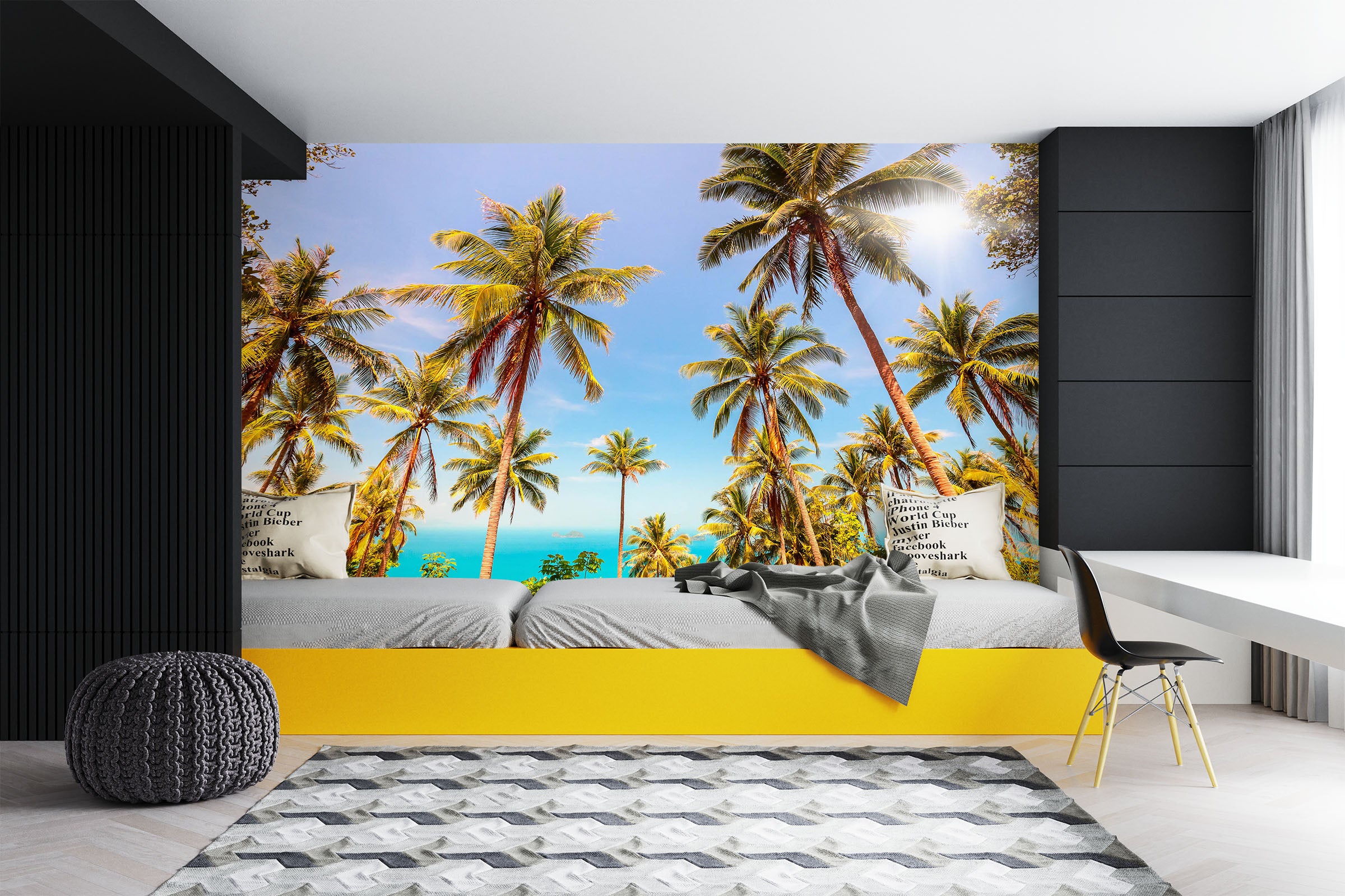 3D Coconut Grove 58047 Wall Murals