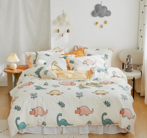 3D Cartoon Dinosaur 20022 Bed Pillowcases Quilt