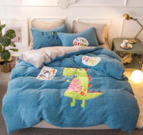 3D Dinosaur 40050 Bed Pillowcases Quilt