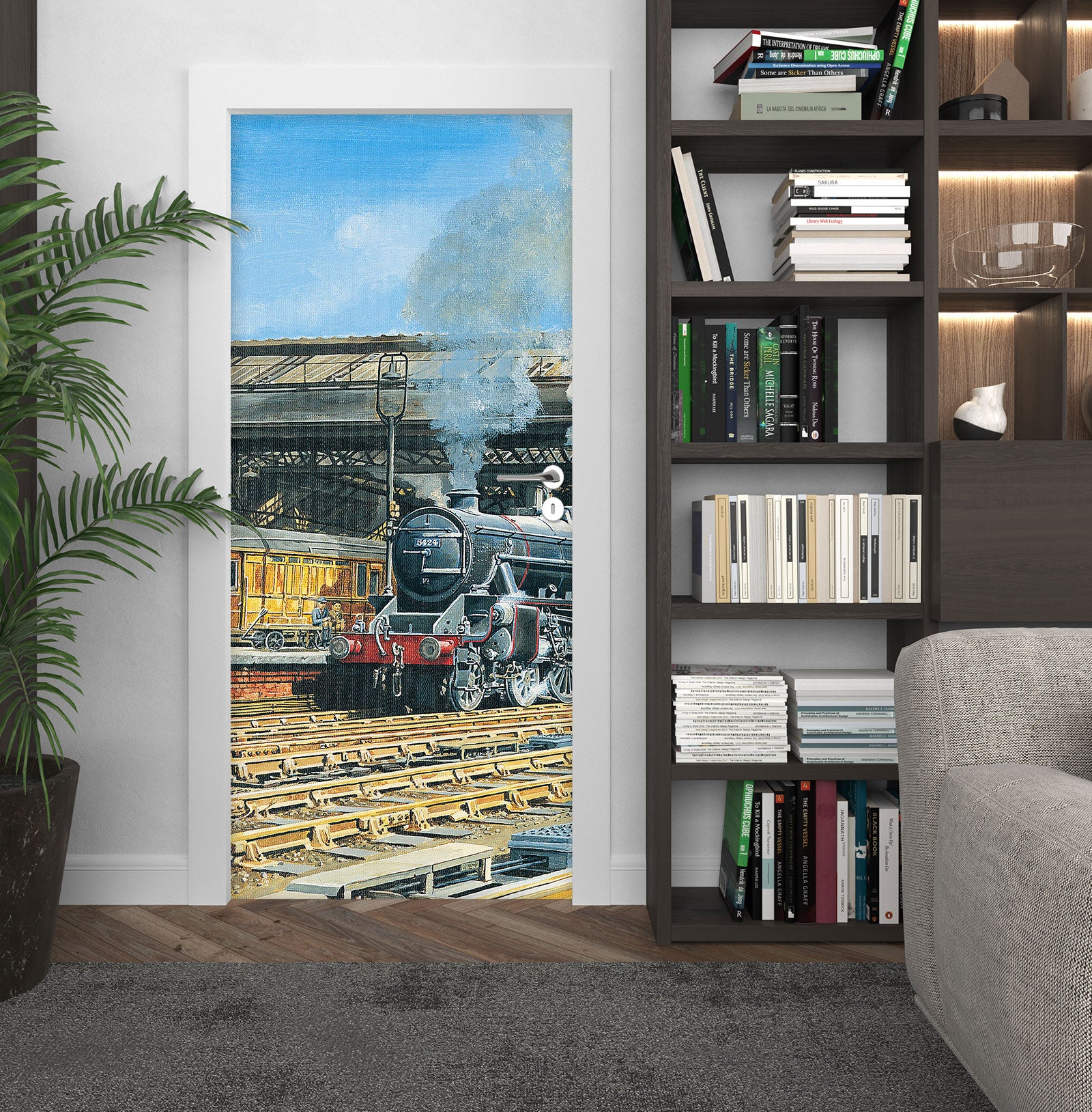 3D Train 10358 Trevor Mitchell Door Mural