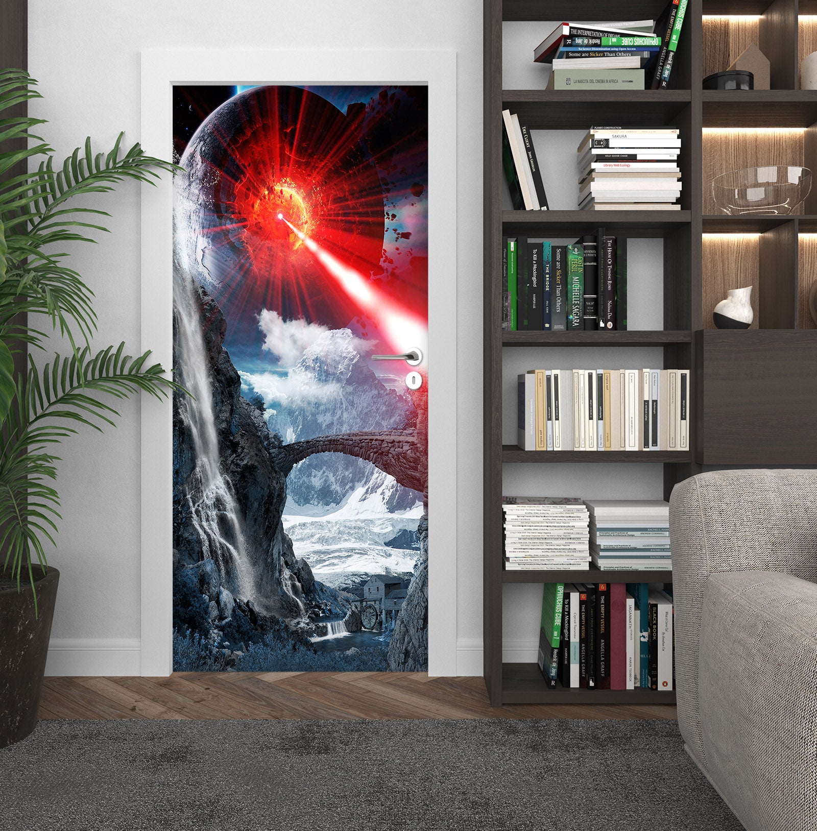 3D Planet 22170 Door Mural