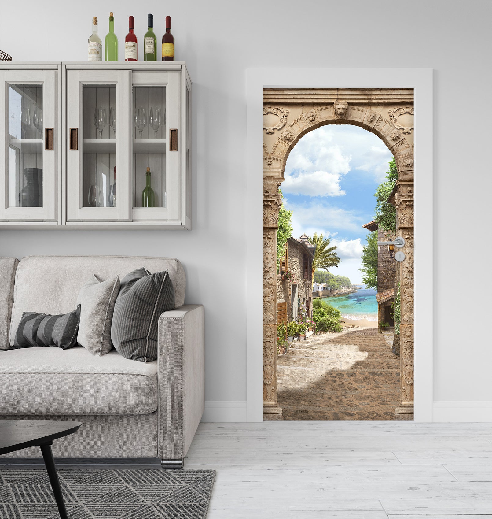 3D Shimen Walkway 22070 Door Mural