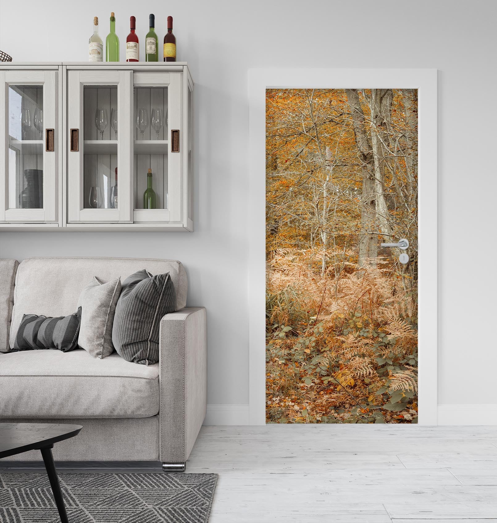 3D Autumn Mountain 5109 Assaf Frank Door Mural