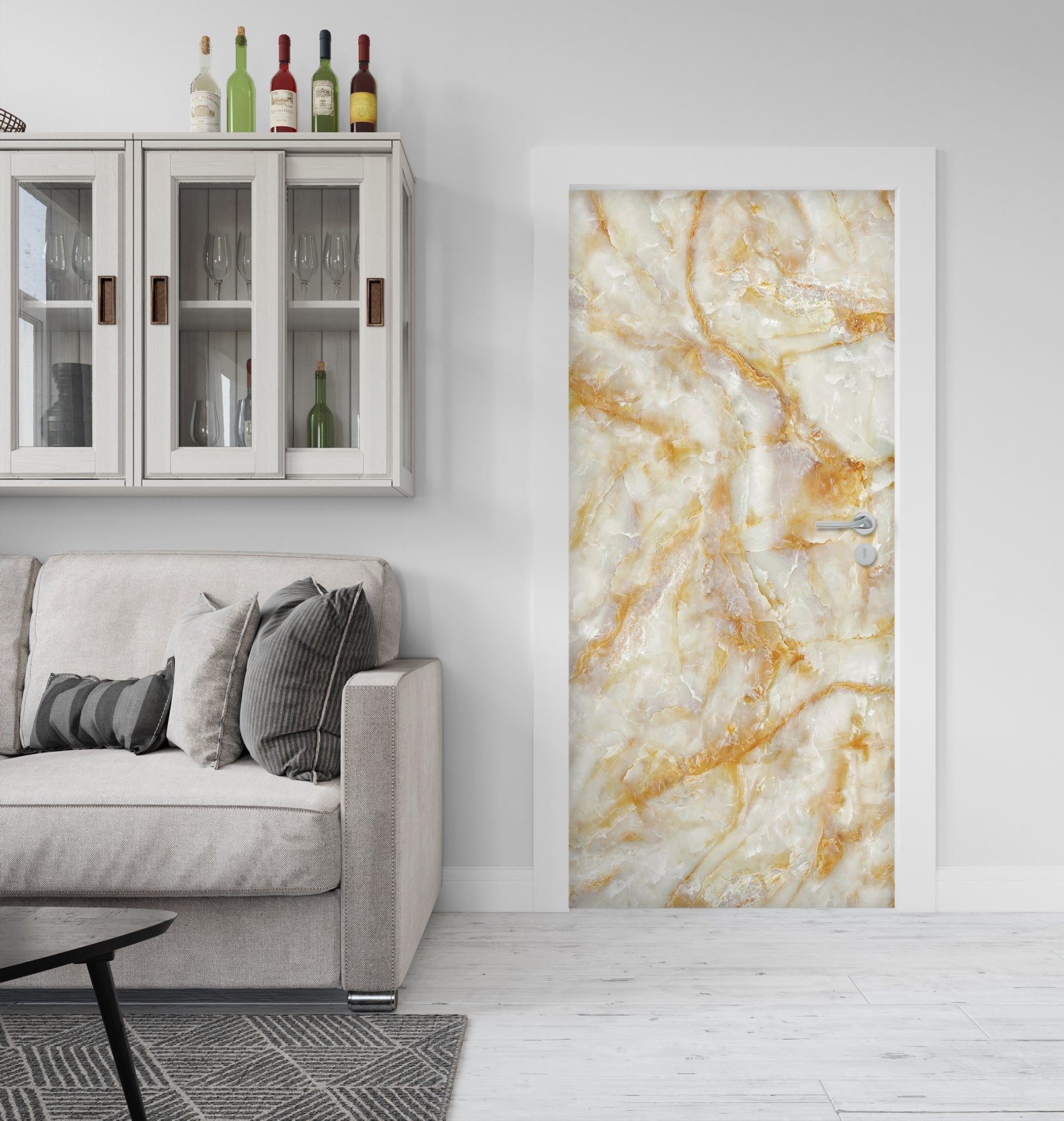 3D Marbling 21176 Door Mural