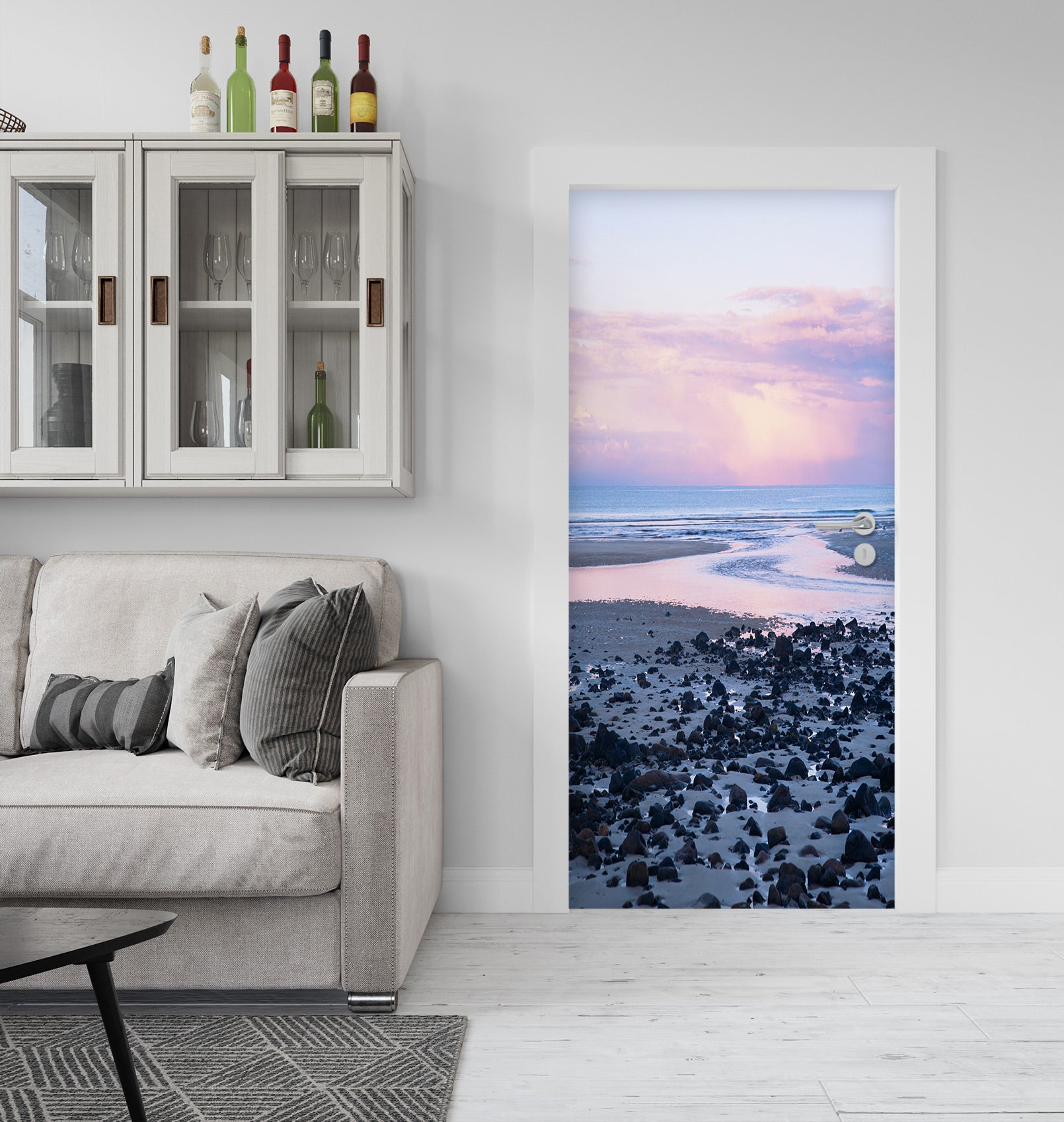 3D Clouds 24073 Door Mural