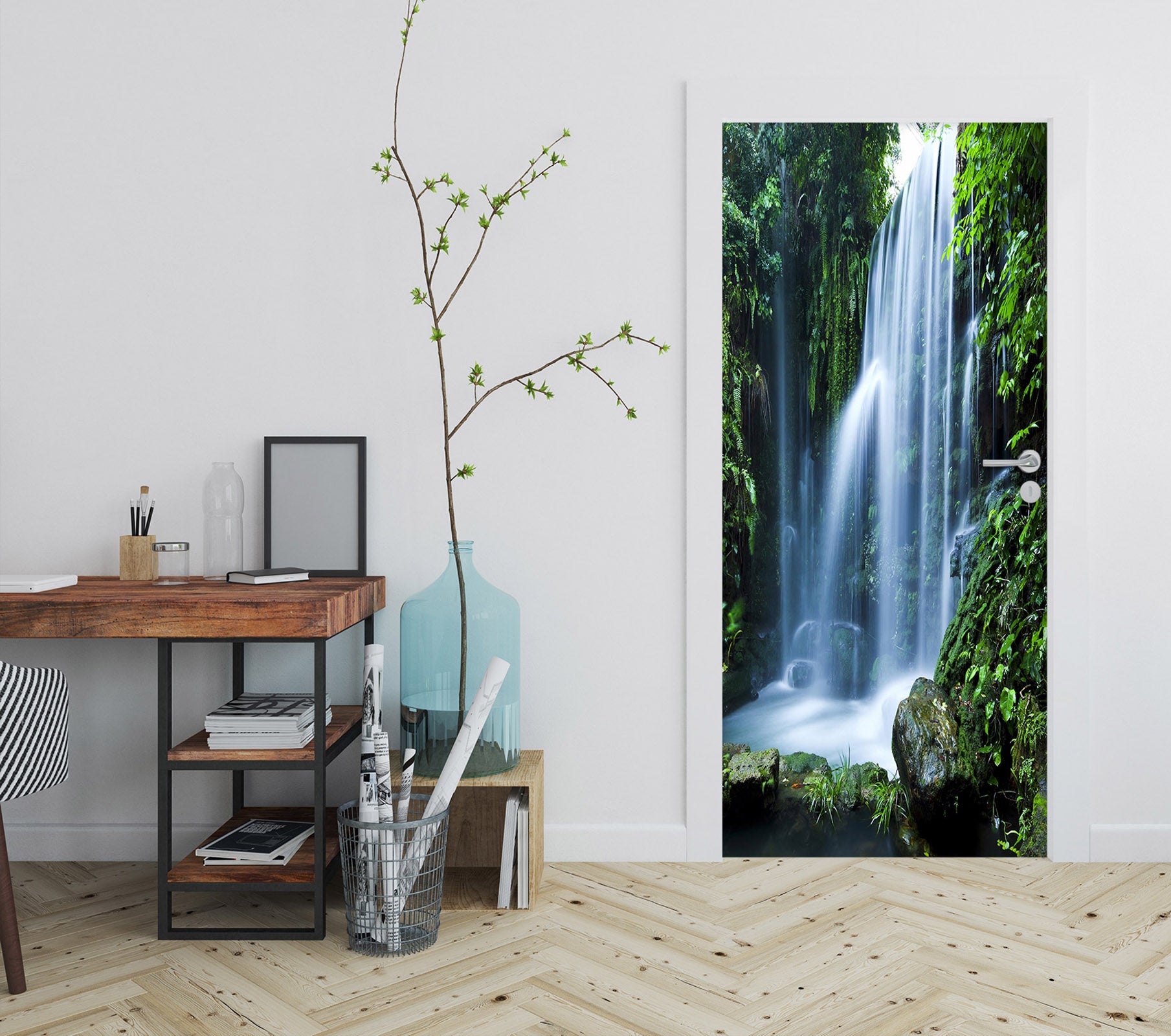 3D Waterfall 24091 Door Mural