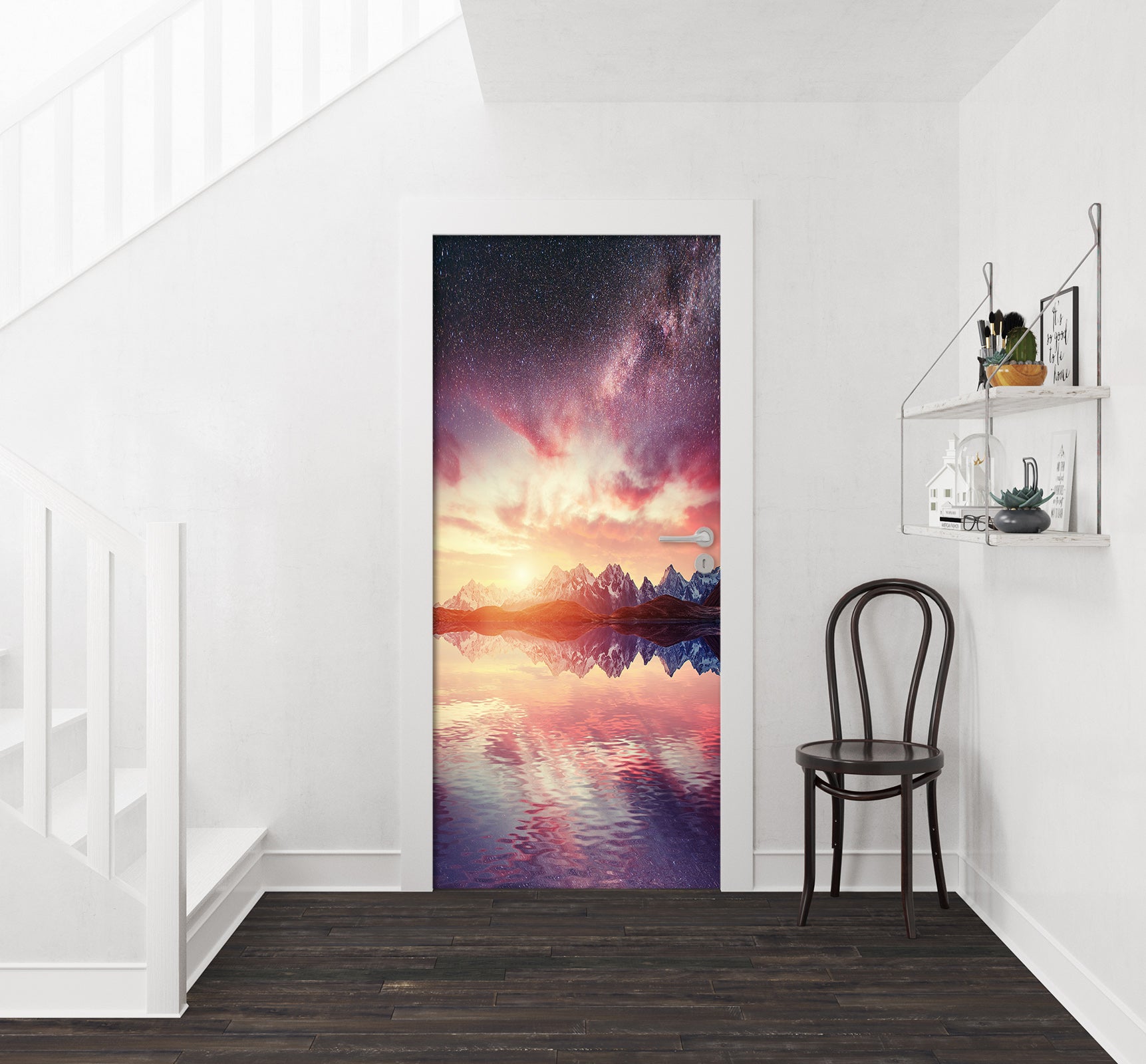 3D Clouds 25132 Door Mural