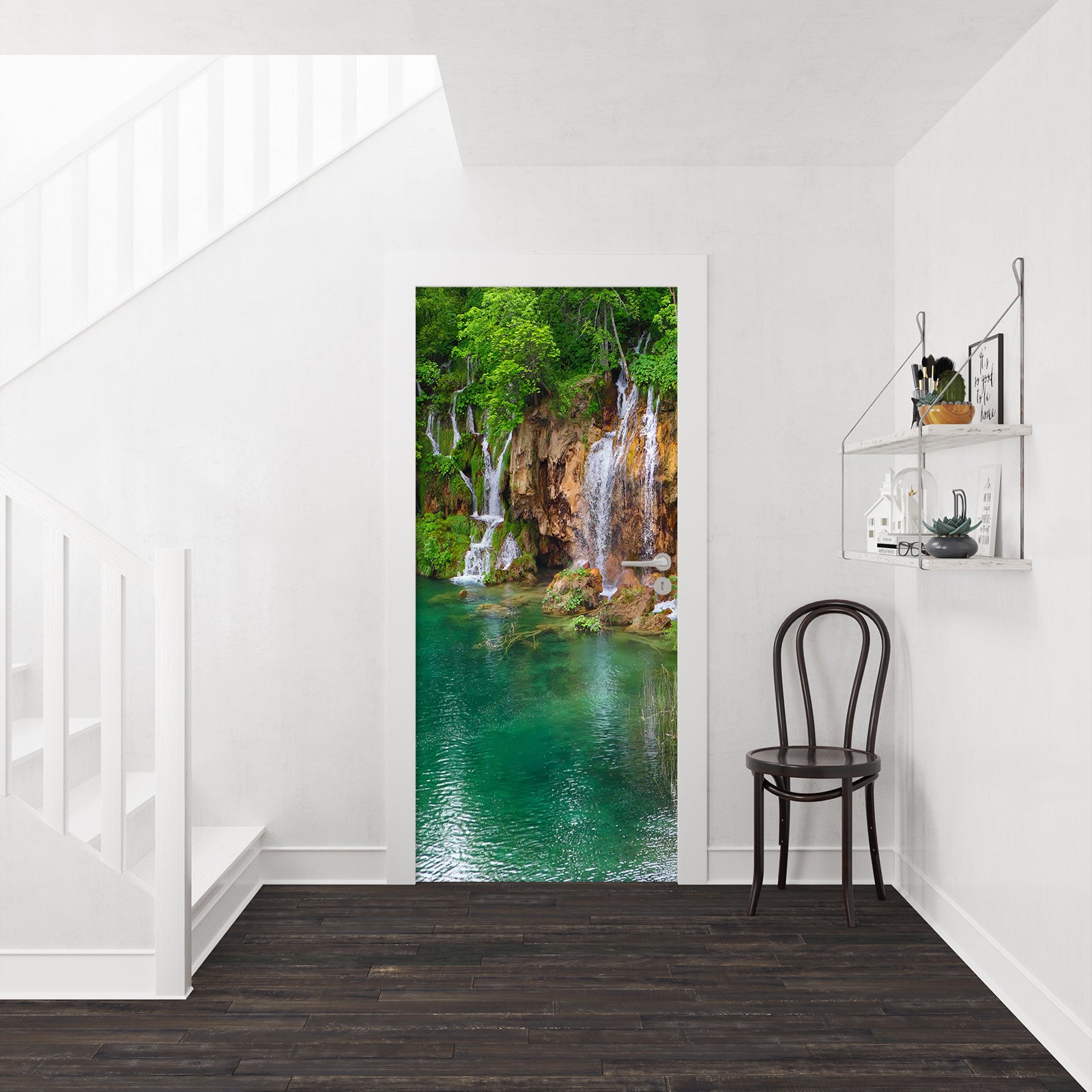 3D Lake 23119 Door Mural