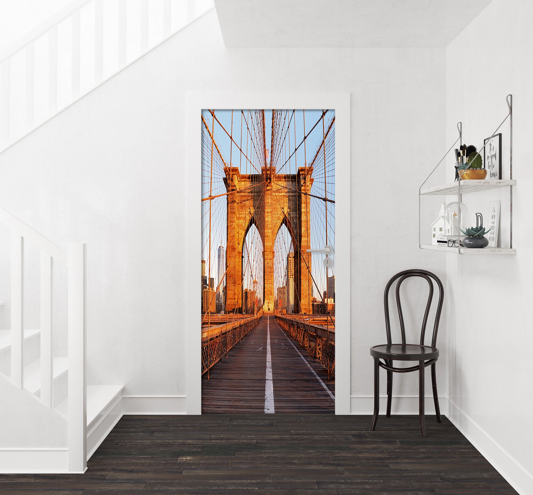 3D Bridge 22073 Door Mural