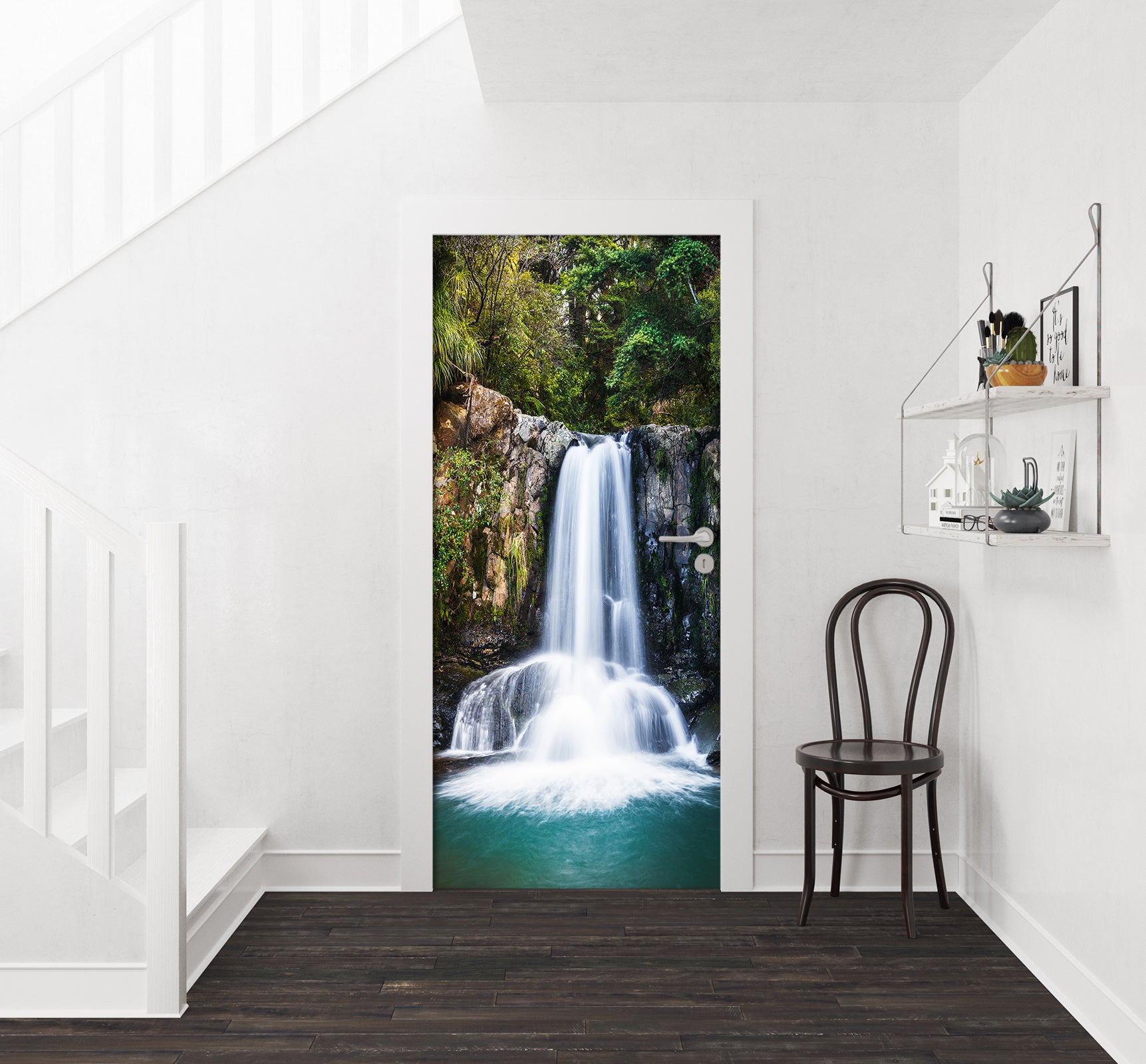 3D Waterfall 25096 Door Mural