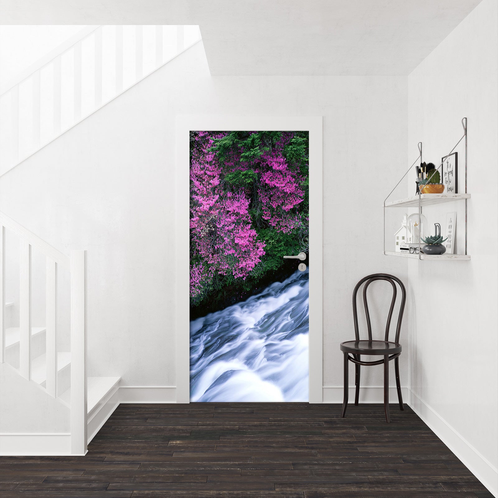 3D Running Water 23049 Door Mural