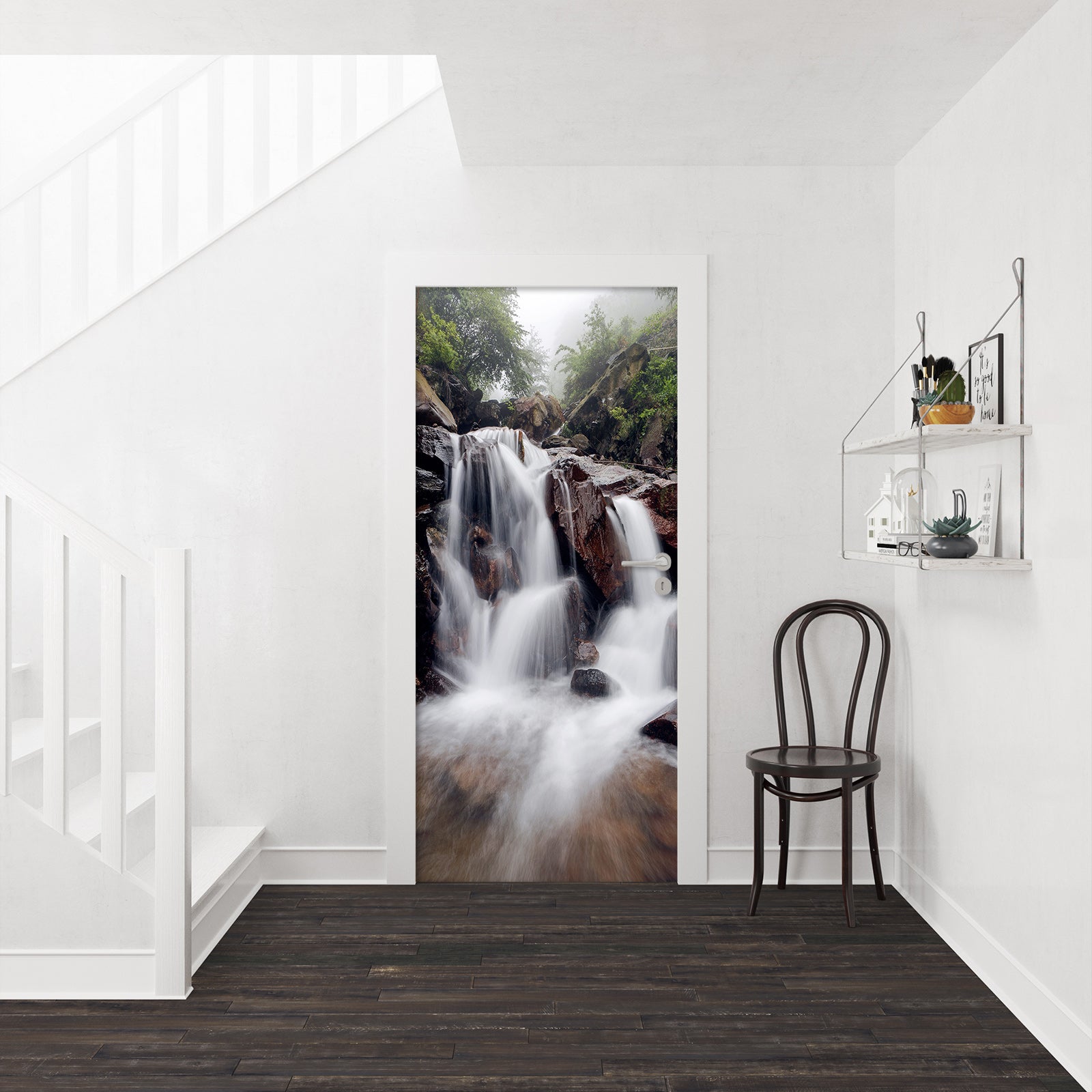 3D Waterfall 24008 Door Mural