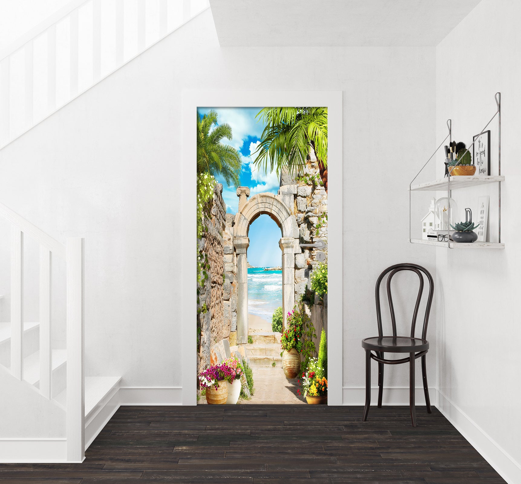 3D Seaside Shimen 22110 Door Mural