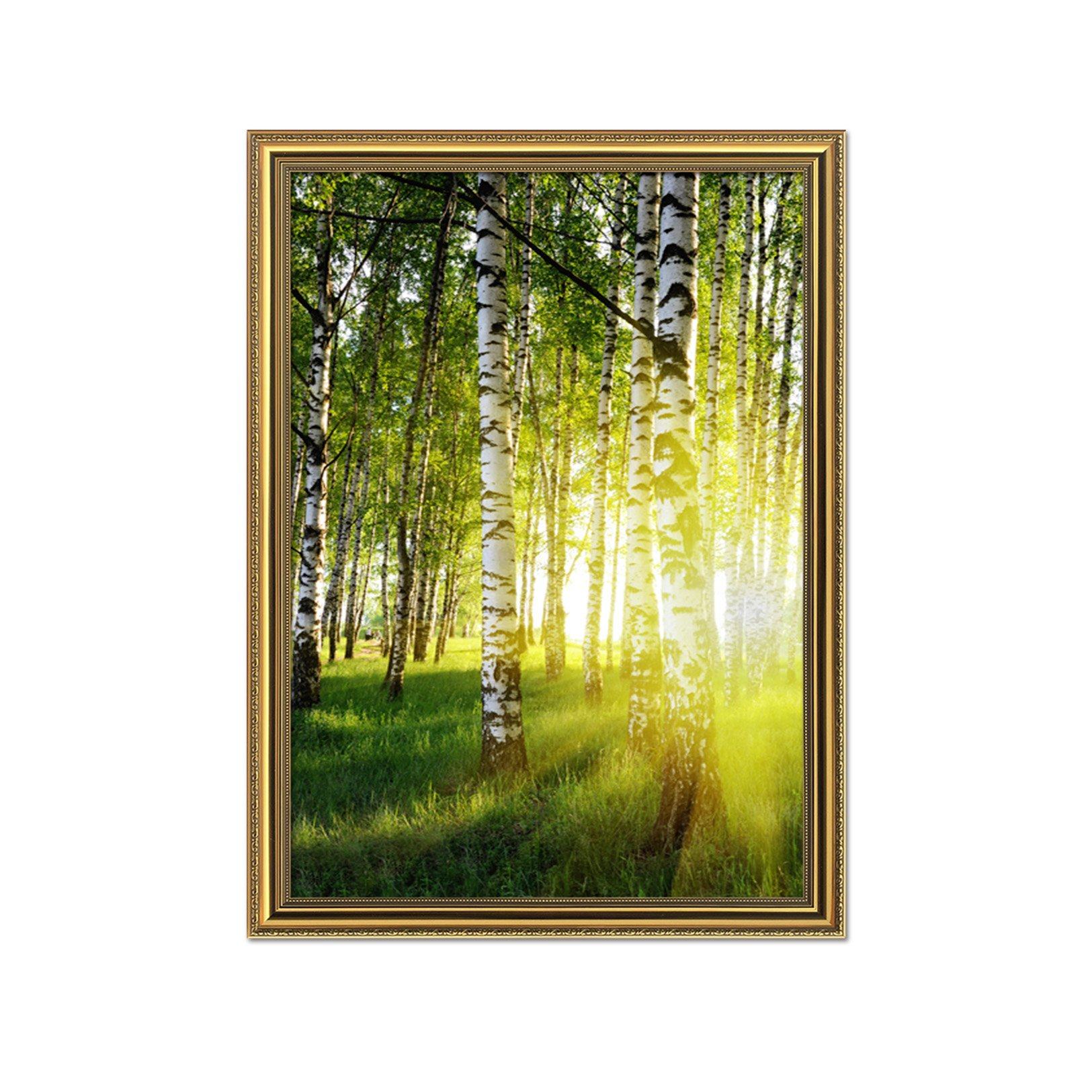 3D Sunshine Rattan 032 Fake Framed Print Painting Wallpaper AJ Creativity Home 