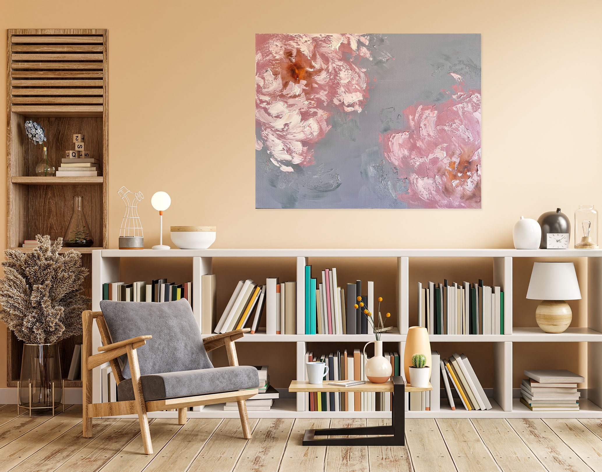 3D Pink Flower 810 Skromova Marina Wall Sticker